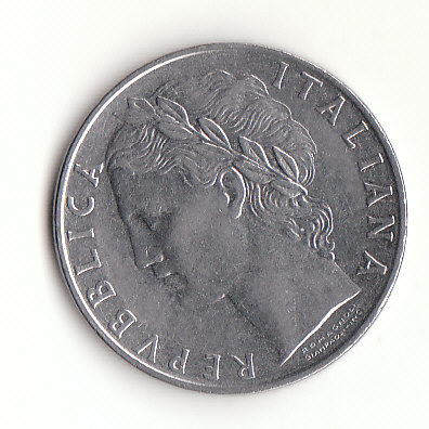  100 Lire Italien 1975 (H723)   