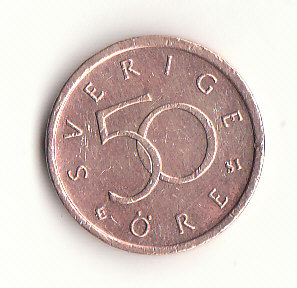  50 Öre Schweden 2007 (H734)   