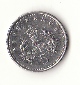  Großbritannien 5 Pence 2005 (H737)   