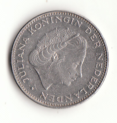  2  1/2 Gulden Niederlande 1971 (H771)   
