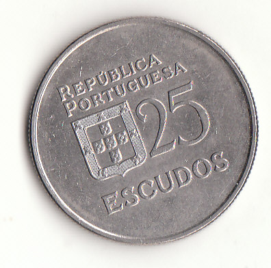  25 Escudos Portugal 1985 (H787)   