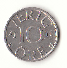 10 Öre Schweden 1981 (H790)
