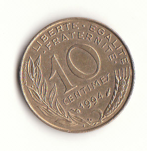  10 Centimes Frankreich 1994 (G250)   