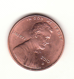 1 Cent USA 2010 Mz. D (H362)