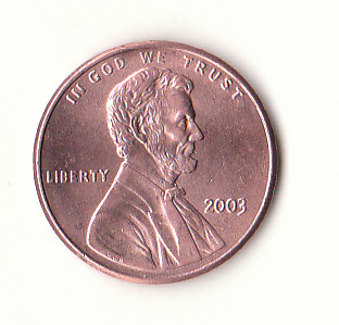  1 Cent USA 2003 ohne Mz.   (H694)   