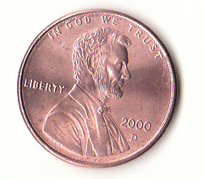 1 Cent USA 2000 Mz. D (H806)