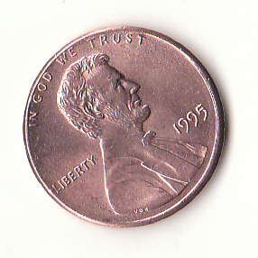  1 Cent USA 1995 ohne Mz.   (H814)   