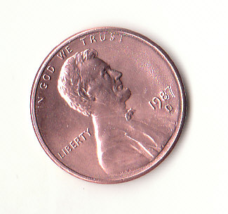  1 Cent USA 1987 Mz. D (H825)   