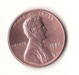 1 Cent USA 1984 ohne Mz. (H829)