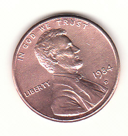  1 Cent USA 1984 Mz. D (H830)   