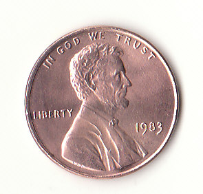 1 Cent USA 1983 ohne Mz. (H831)