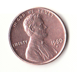 1 Cent USA 1980 Mz. D (H835)