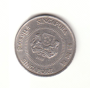  10 Cent Singapore 1989 (H875)   