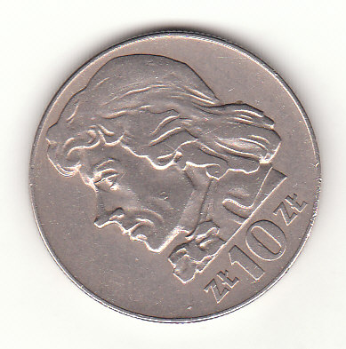  10 Zloty Polen 1970 (H887)   