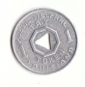  Publik Welfare Token Louisana (H914)   