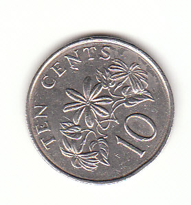  10 Cent Singapore 1986 (H918)   