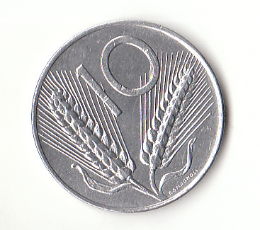 10 Lire Italien 1975 (H920)