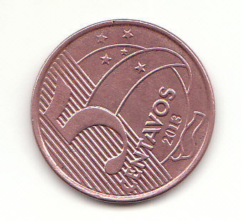  5 Centavos Brasilien 2013  (H947)   