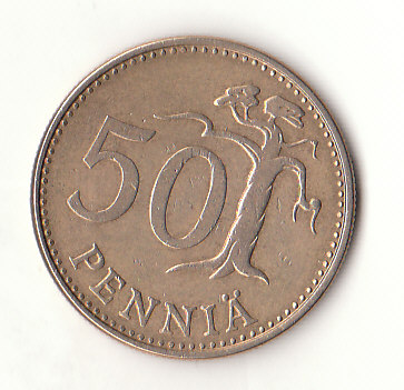  Finnland 50 Pennia 1976 (H950)   