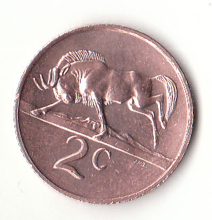  2 Cent Süd- Afrika 1970 (H963)   