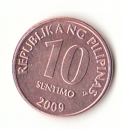  10 Sentimos Philippinen 2009 (H965)   