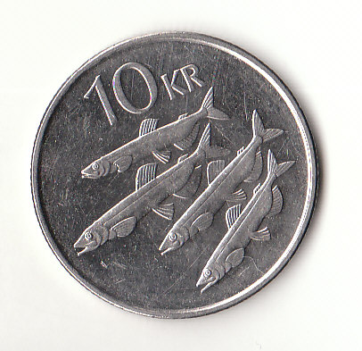  10 Kronur Island 1996 (H985)   