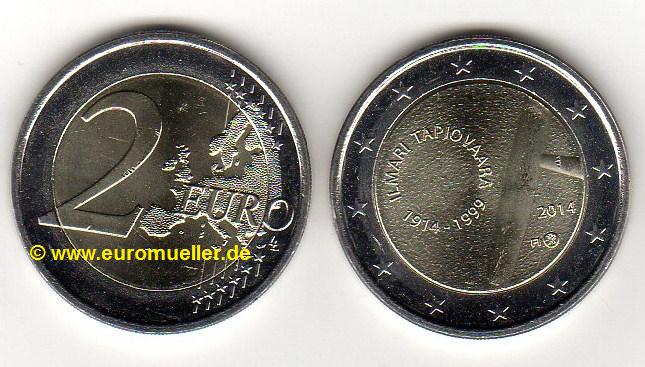 Finnland 2 Euro Gedenkmünze 2014...I. Tapiovaara   
