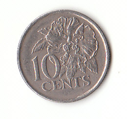 10 Cent Trinidad und Tobago 1990 (B032)