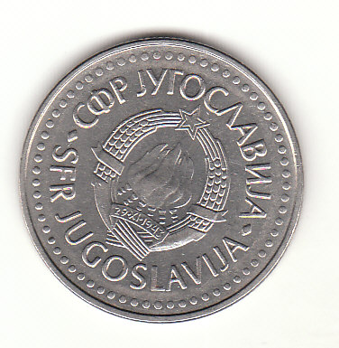  50 Dinara Jugoslawien 1986 (H848)   