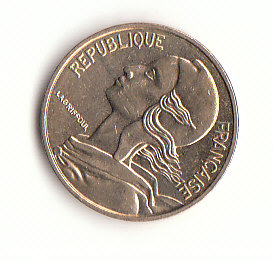  5 Centimes Frankreich 1987 (H108)   