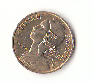  5 Centimes Frankreich 1988 (F520)   