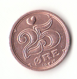  25 Ore Dänemark 1993 ( H215)   