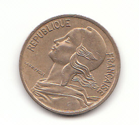  5 Centimes Frankreich 1977 (H731)   
