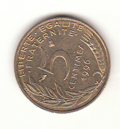  5 Centimes Frankreich 1996 (H376)   