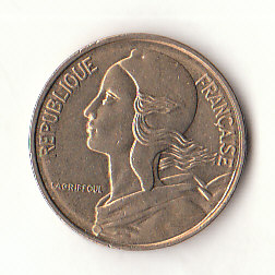 5 Centimes Frankreich 1996 (H376)   