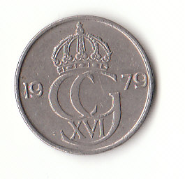  25 Öre Schweden 1979 (B053)   