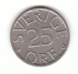  25 Öre Schweden 1979 (B053)   