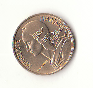  5 Centimes Frankreich 1970 (B064)   