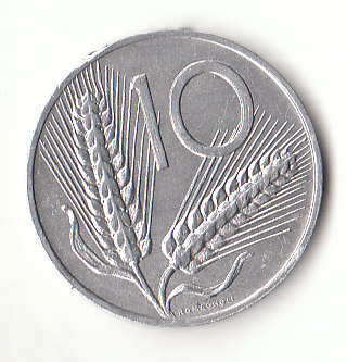  10 Lire Italien 1981 (B080)   