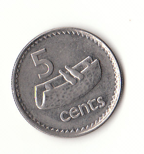  5 cent Fiji 1998  (B085)   