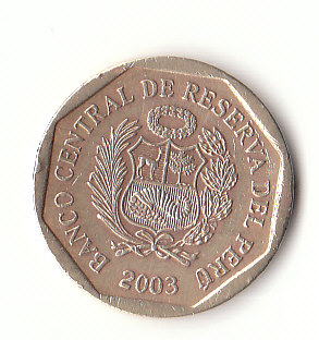  10 Centimos Peru 2003 (B096)   