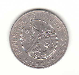  20 Centavos Bolivien 1970 (B105)   