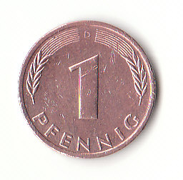  1 Pfennig 1982 D (B106)   