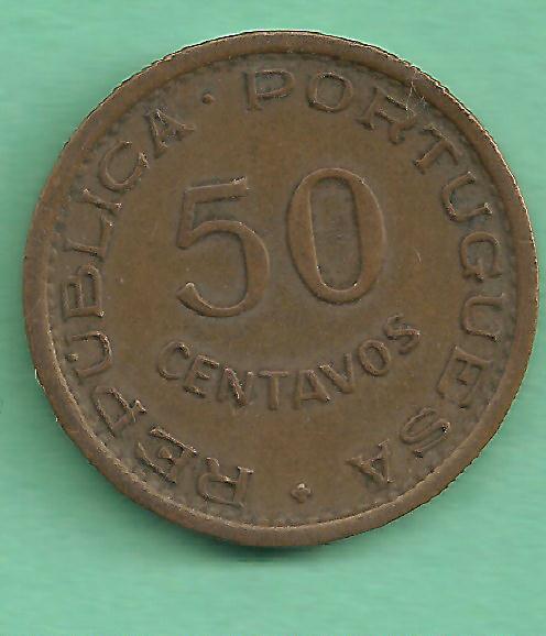 Angola - 50 Centavos 1961
