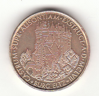  Burg Eltz Medaille  (B123)   