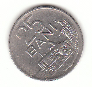  25 Bani Rumänien 1966 (B131)   