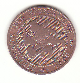 1 Cent Niederlande 1900 (B134 )   
