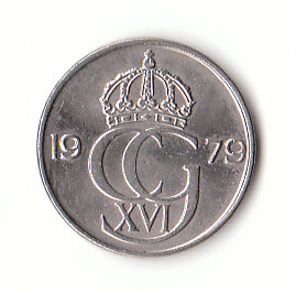 25 Öre Schweden 1979 (B149)