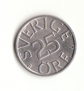  25 Öre Schweden 1979 (B149)   