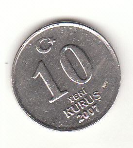  10Kurus Türkei 2007 (B153)   